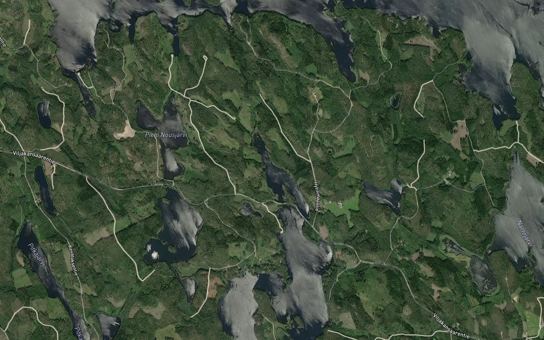 Satellite map of the Airolahti