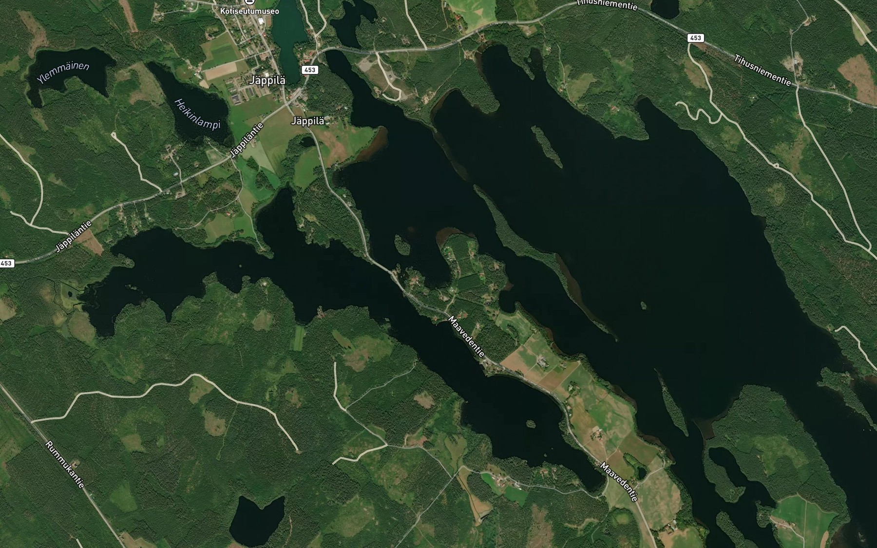 Satellite map of the Sarvilahti