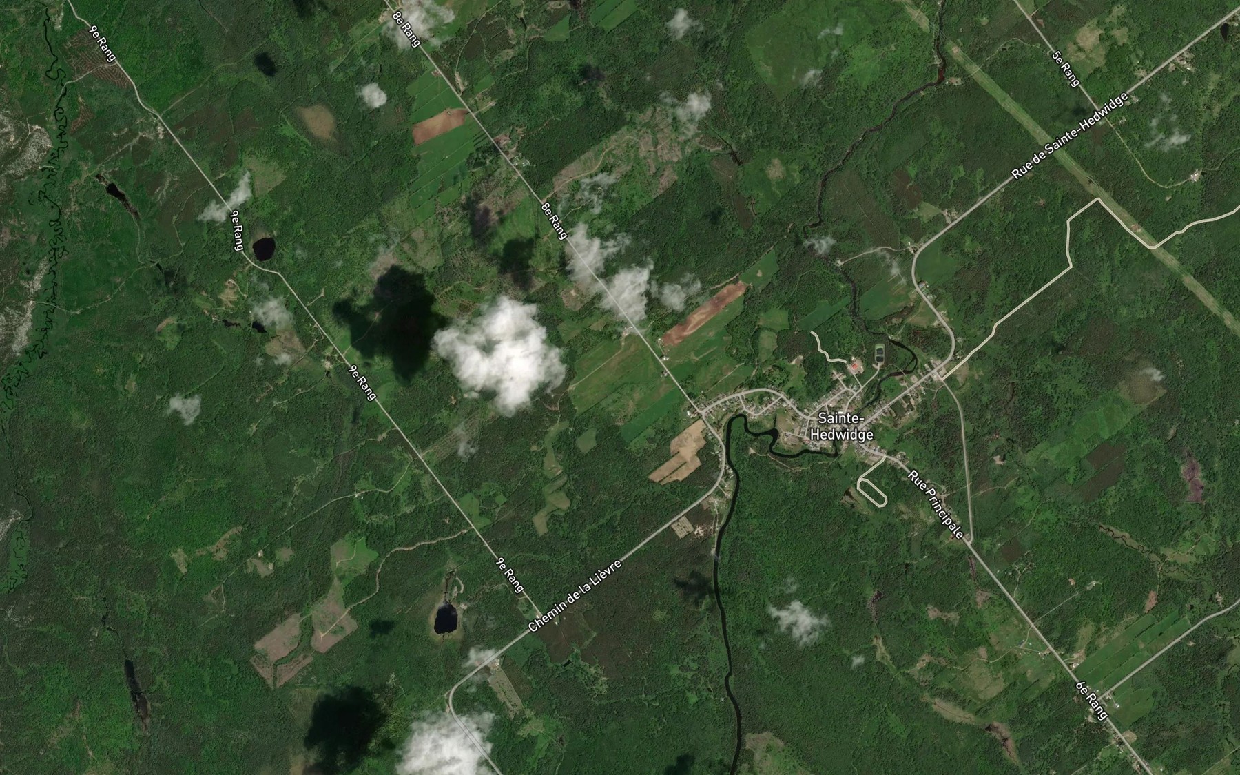 Satellite map of the Embranchement Parent