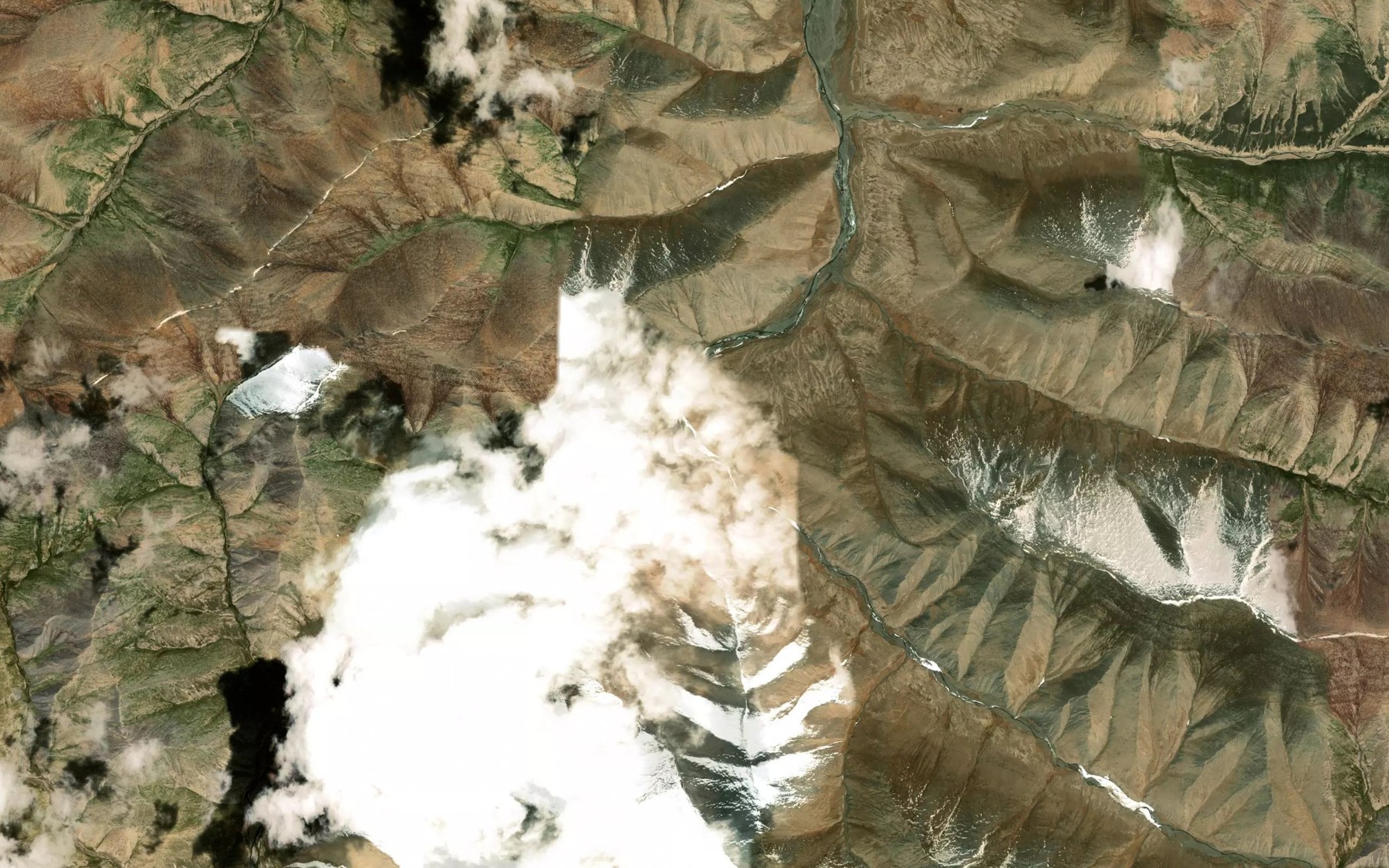 Satellite map of the Karabel'