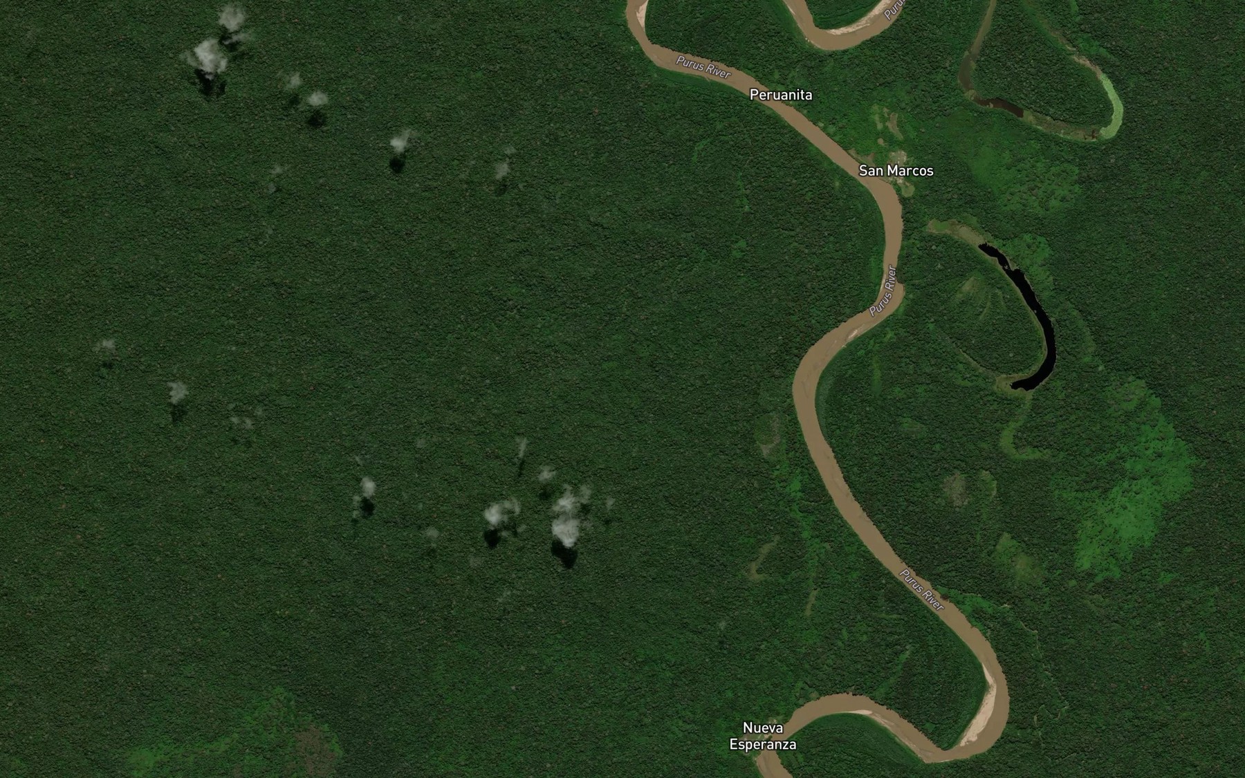 Satellite map of the Rio Cura Curacmayo