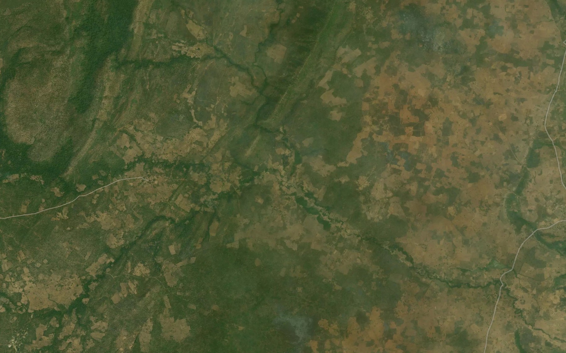 Satellite map of the PanseneStream
