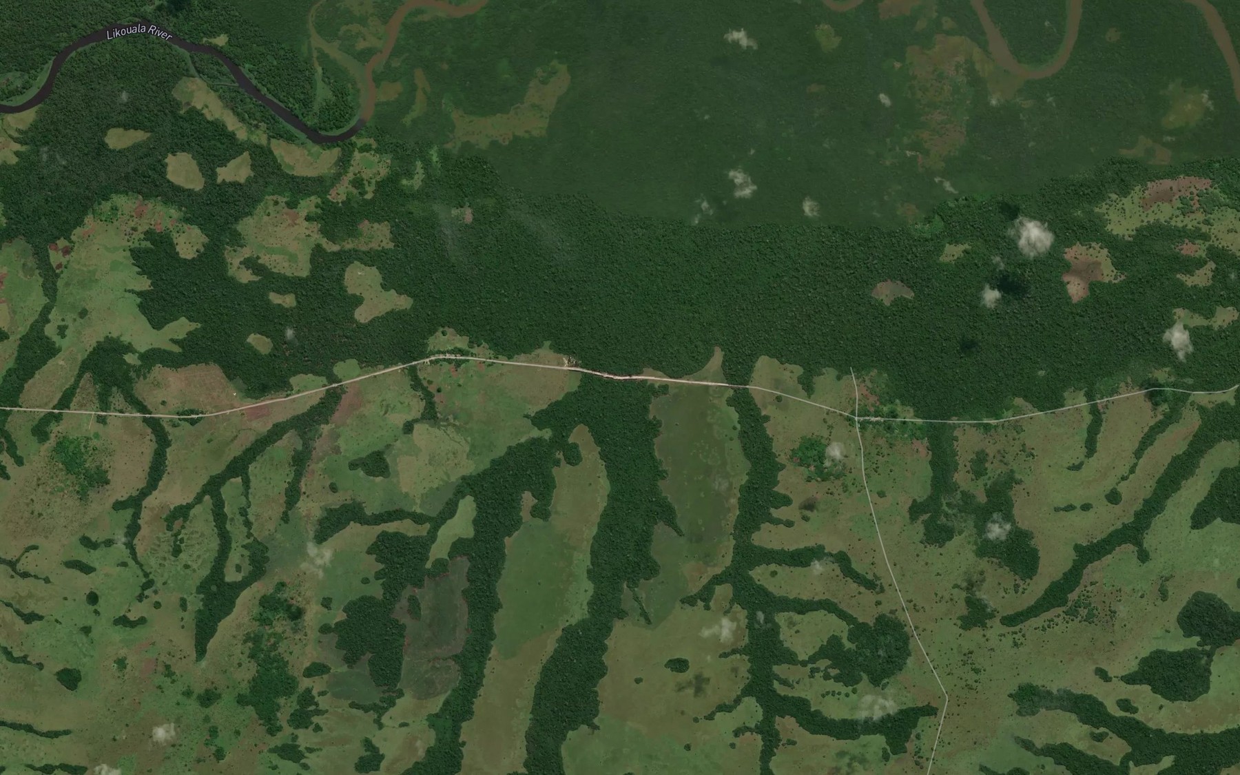 Satellite map of the Dougui