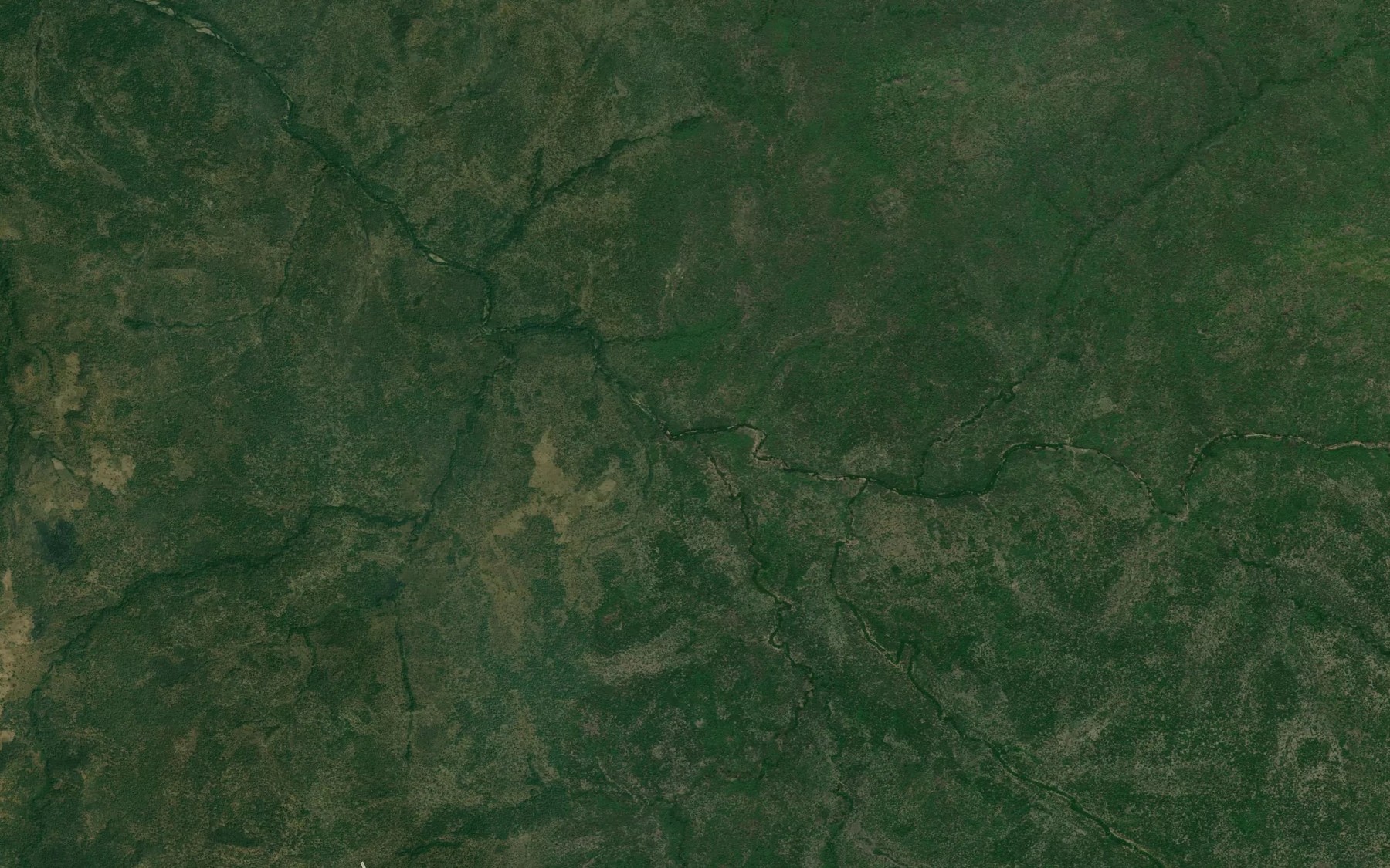 Satellite map of the River Kito