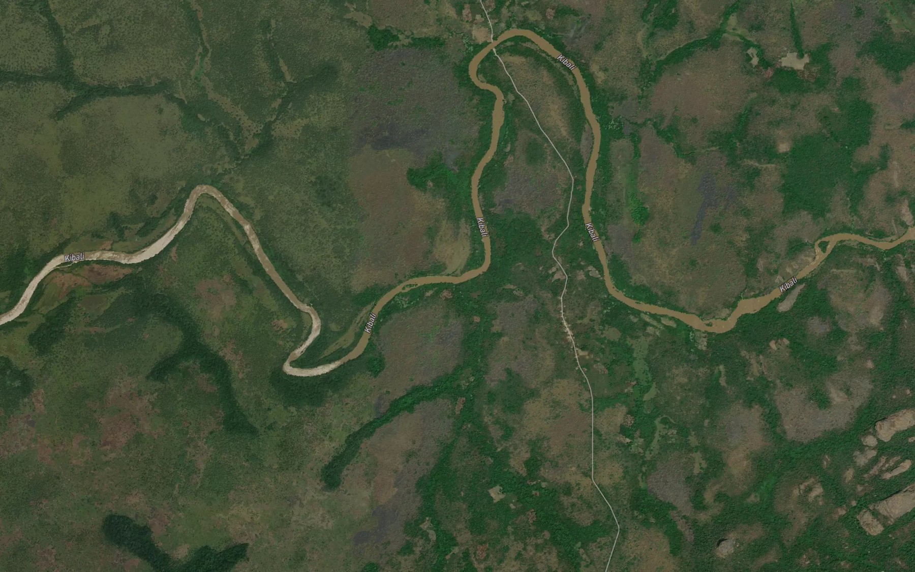 Satellite map of the Bwere