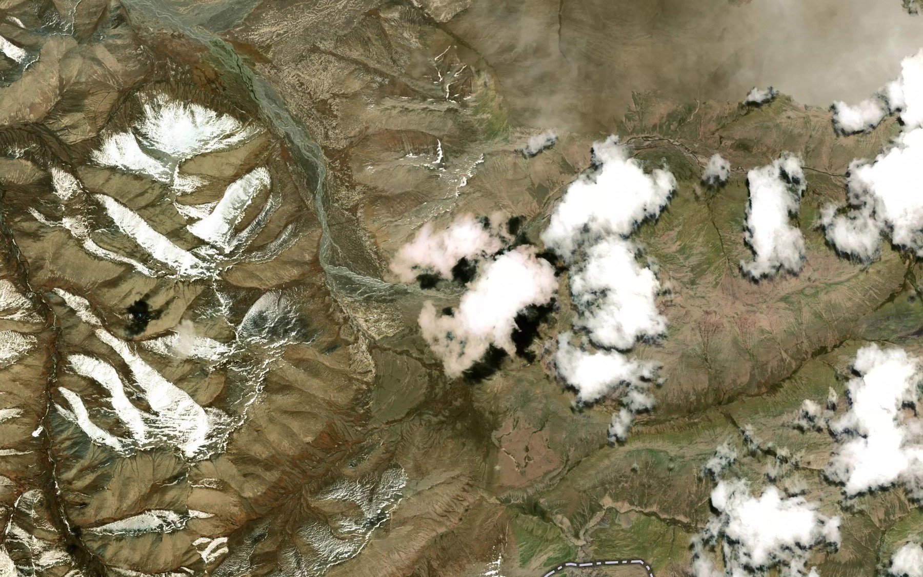 Satellite map of the Yugenbis-Ichkesu