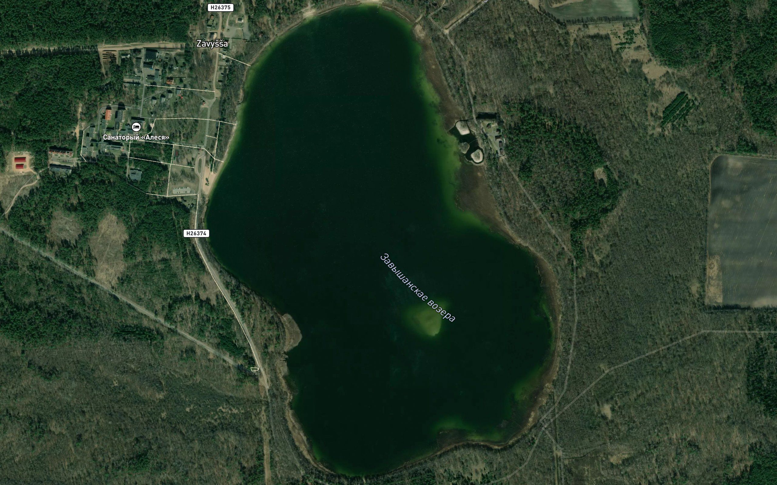 Ozero Zavishchovskoye