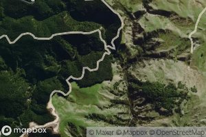 Satellite map of the Wimbledon Stream
