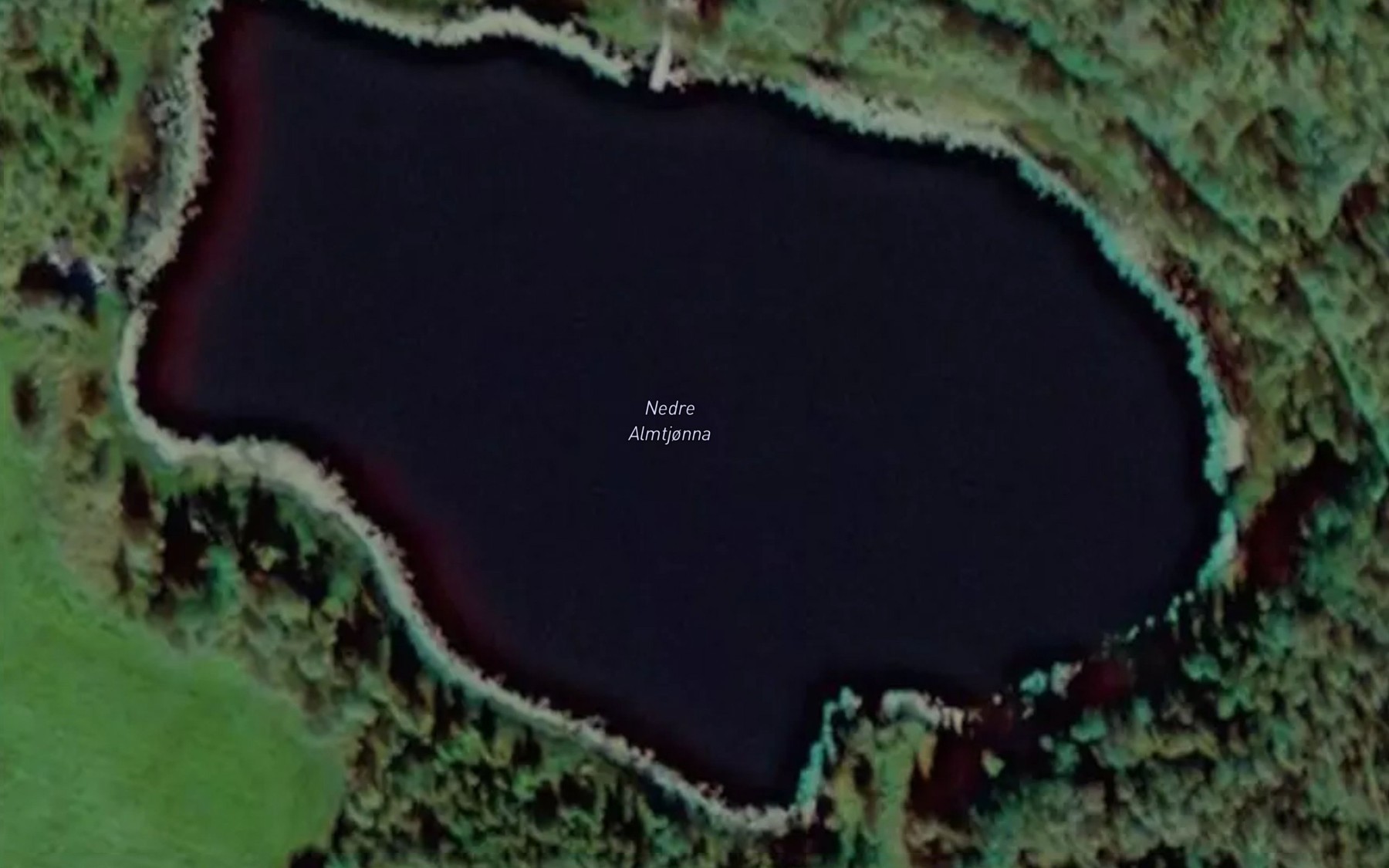 Satellite map of the Almtjorna,nedre