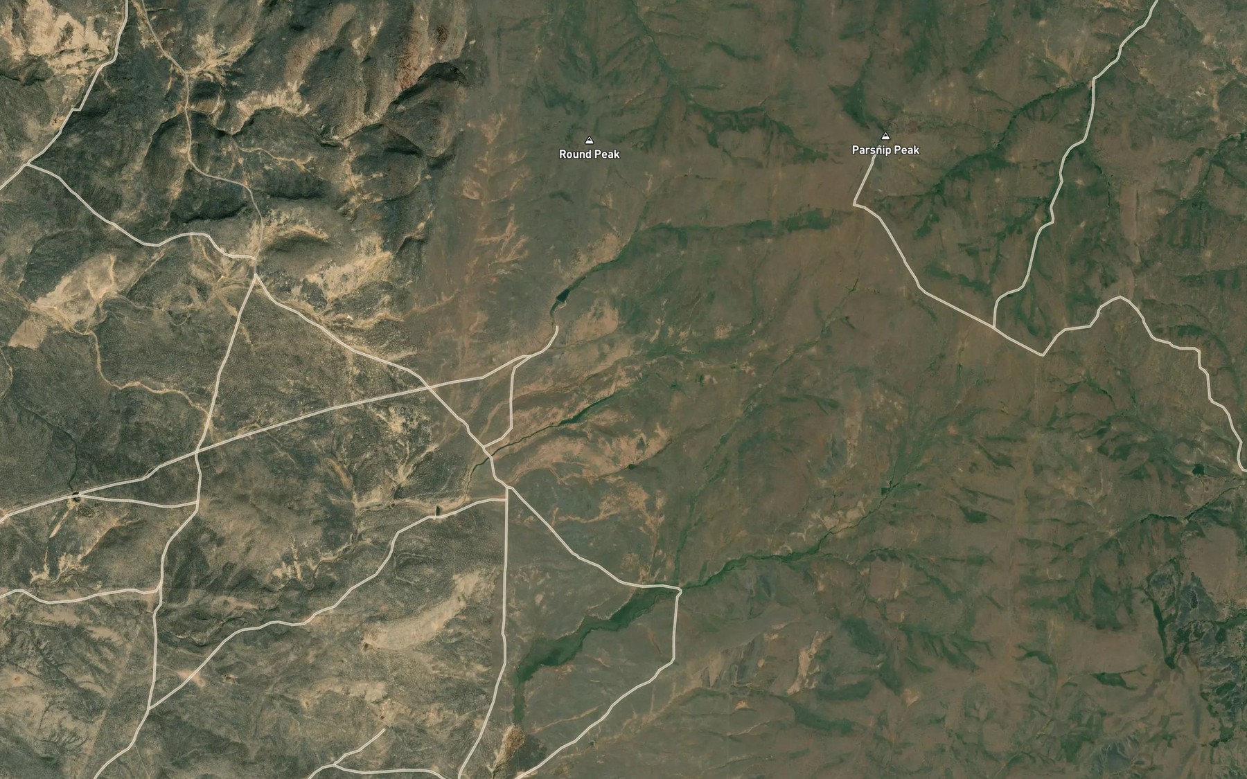 Satellite map of the Eiguren Spring