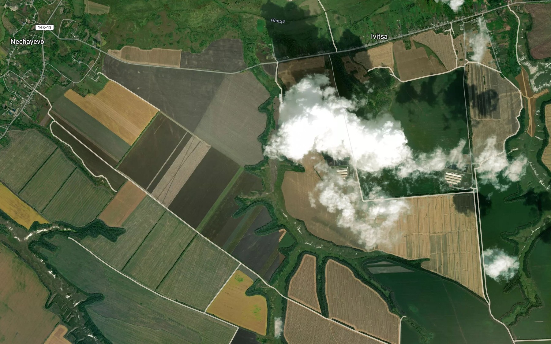Satellite map of the Balka Surzhakov Yar