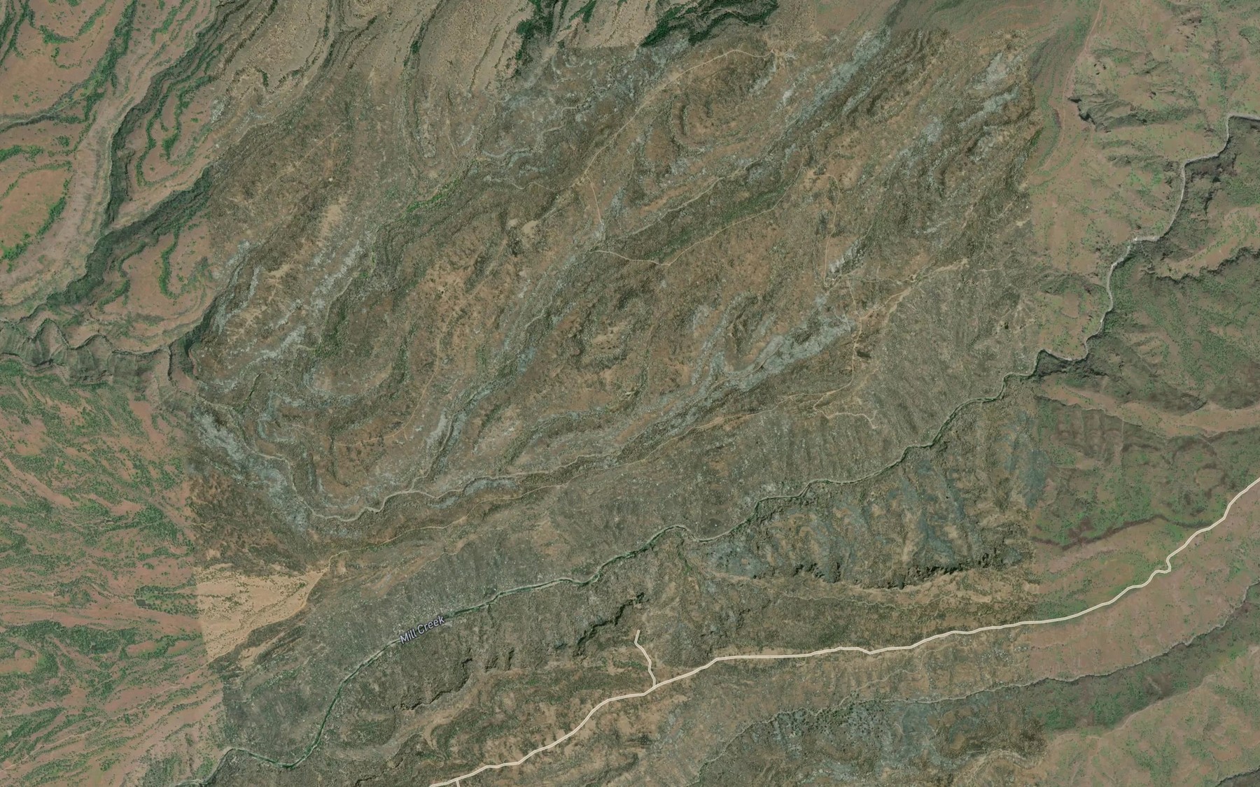 Satellite map of the Ballard Spring