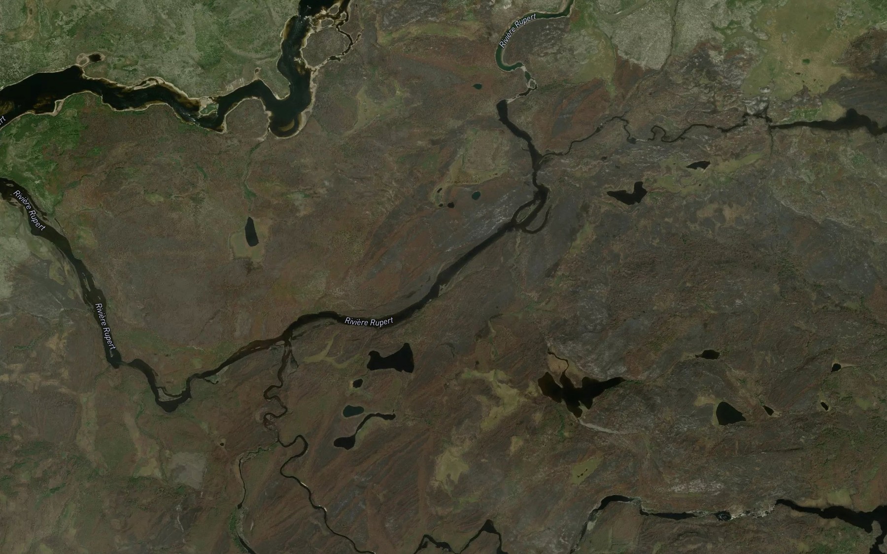 Satellite map of the Bras Sipastikw