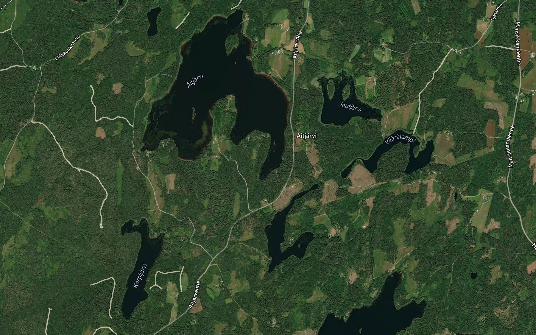 Satellite map of the Jokilahti