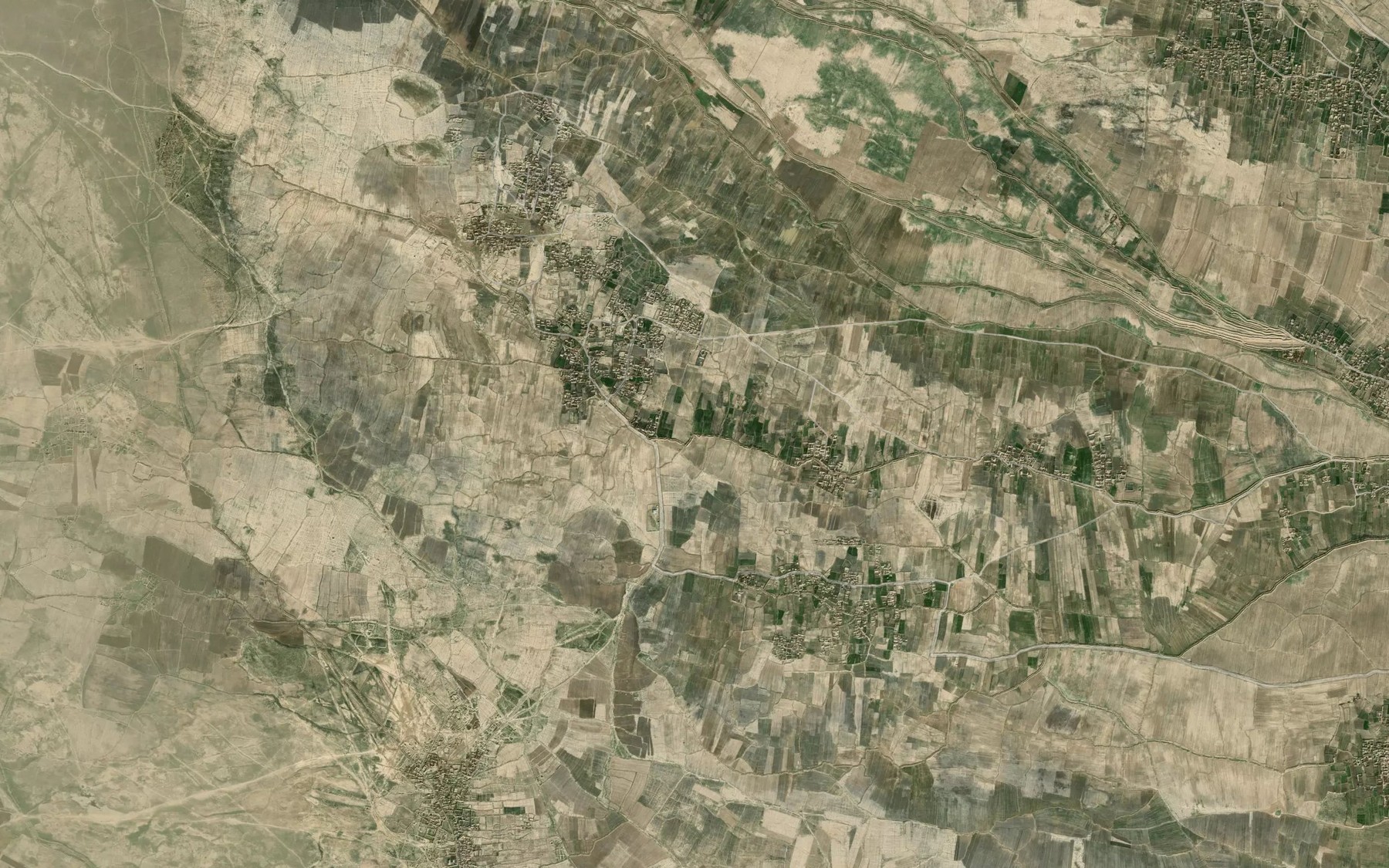 Satellite map of the Narow