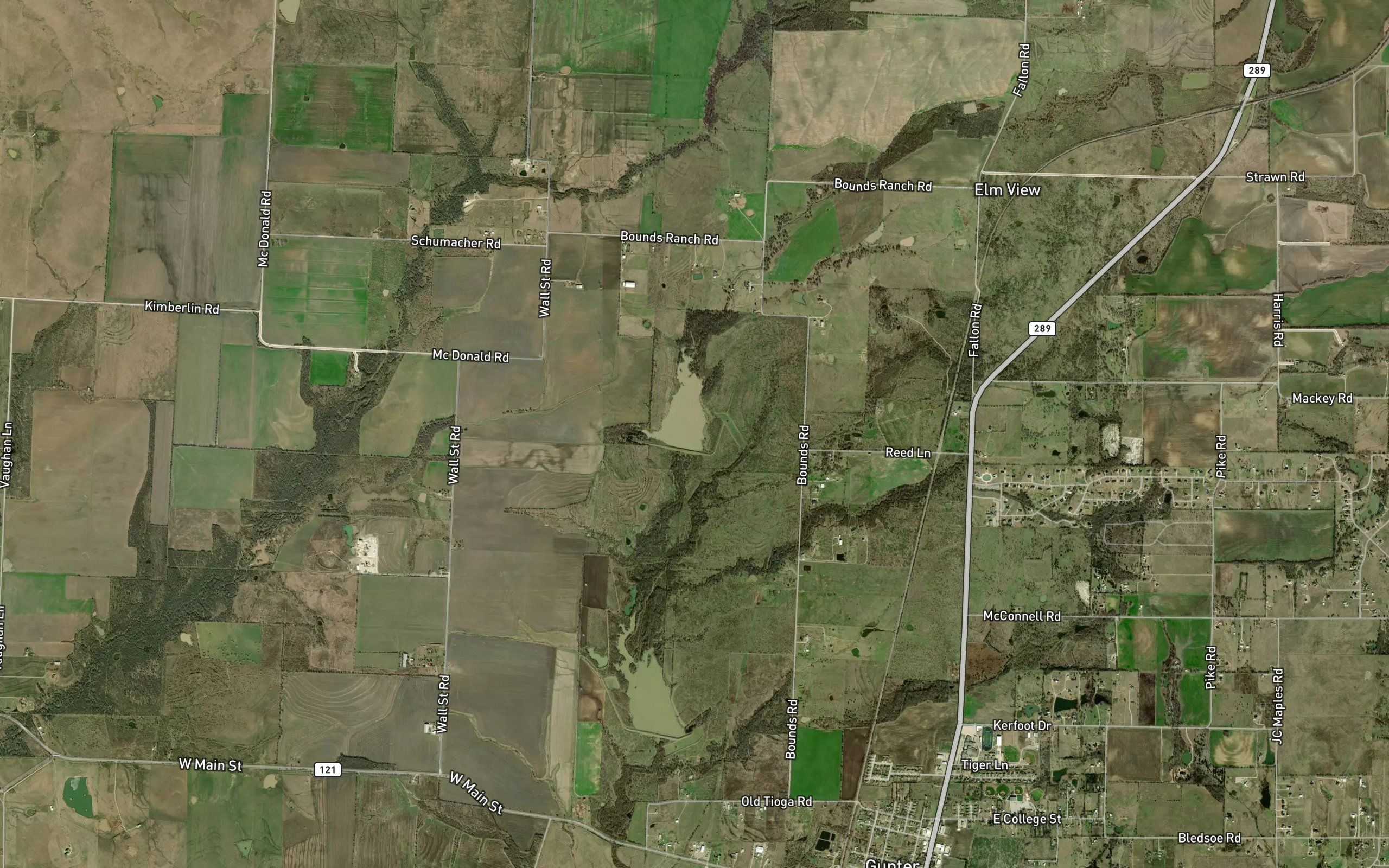 Soil Conservation Service Site 1 Reservoir