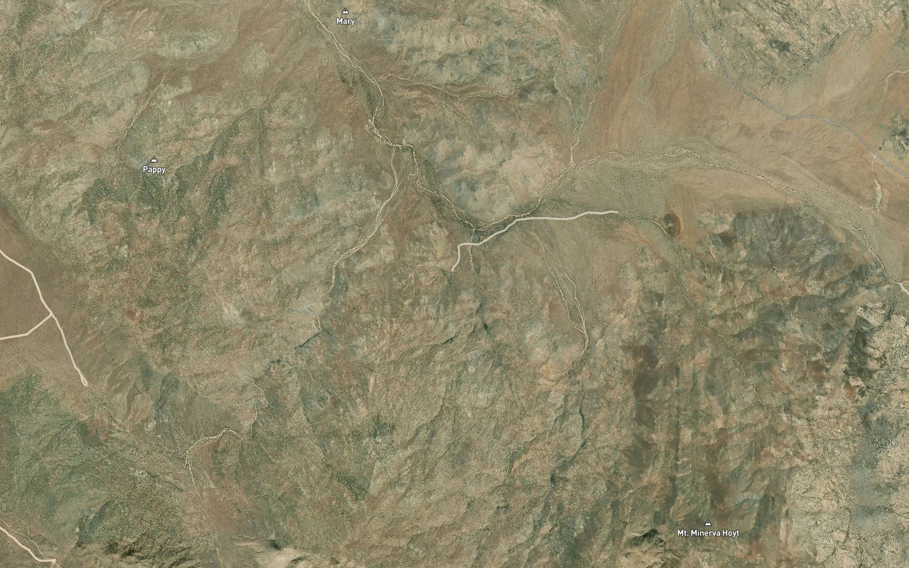 Satellite map of the Quail Springs