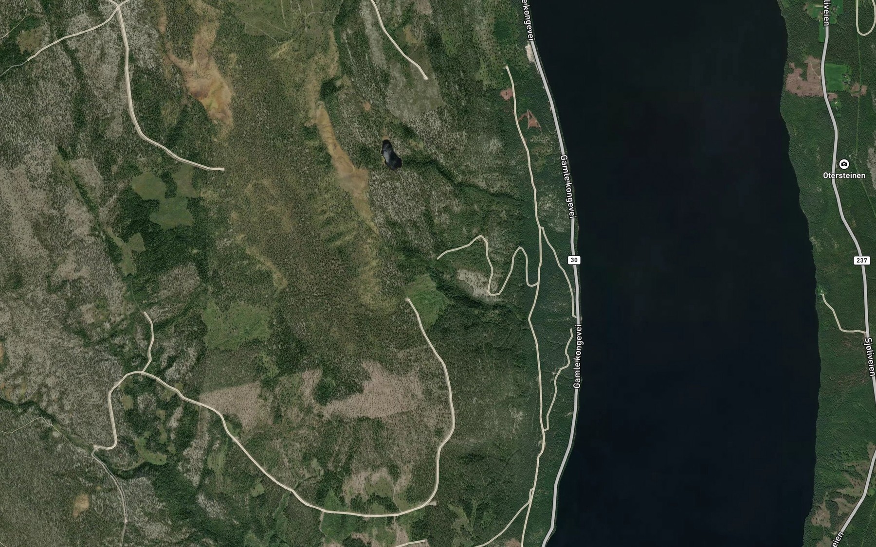 Satellite map of the Solungsdalsbekken