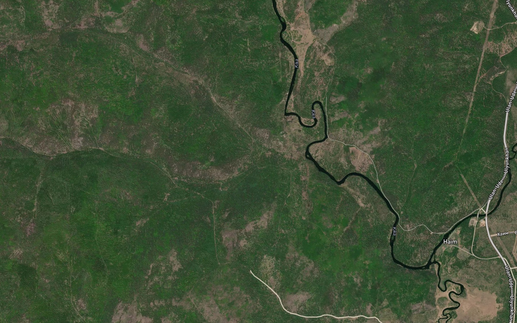 Satellite map of the Pravyy Belinskiy