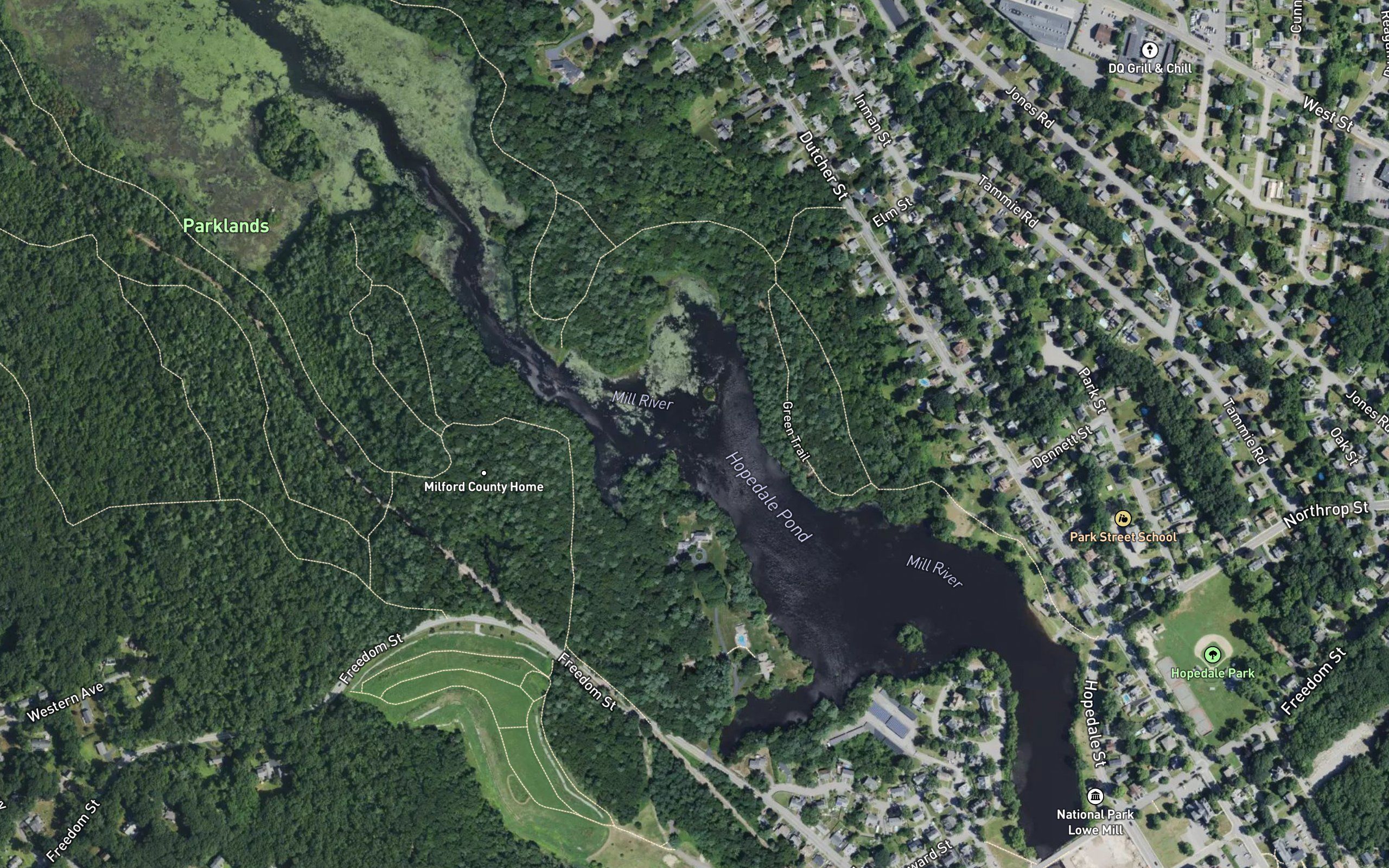 Hopedale Pond