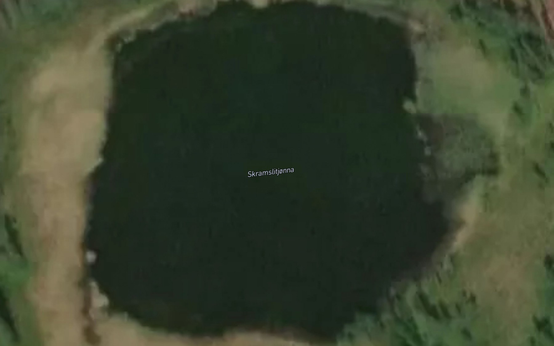 Satellite map of the Skramslitjorna