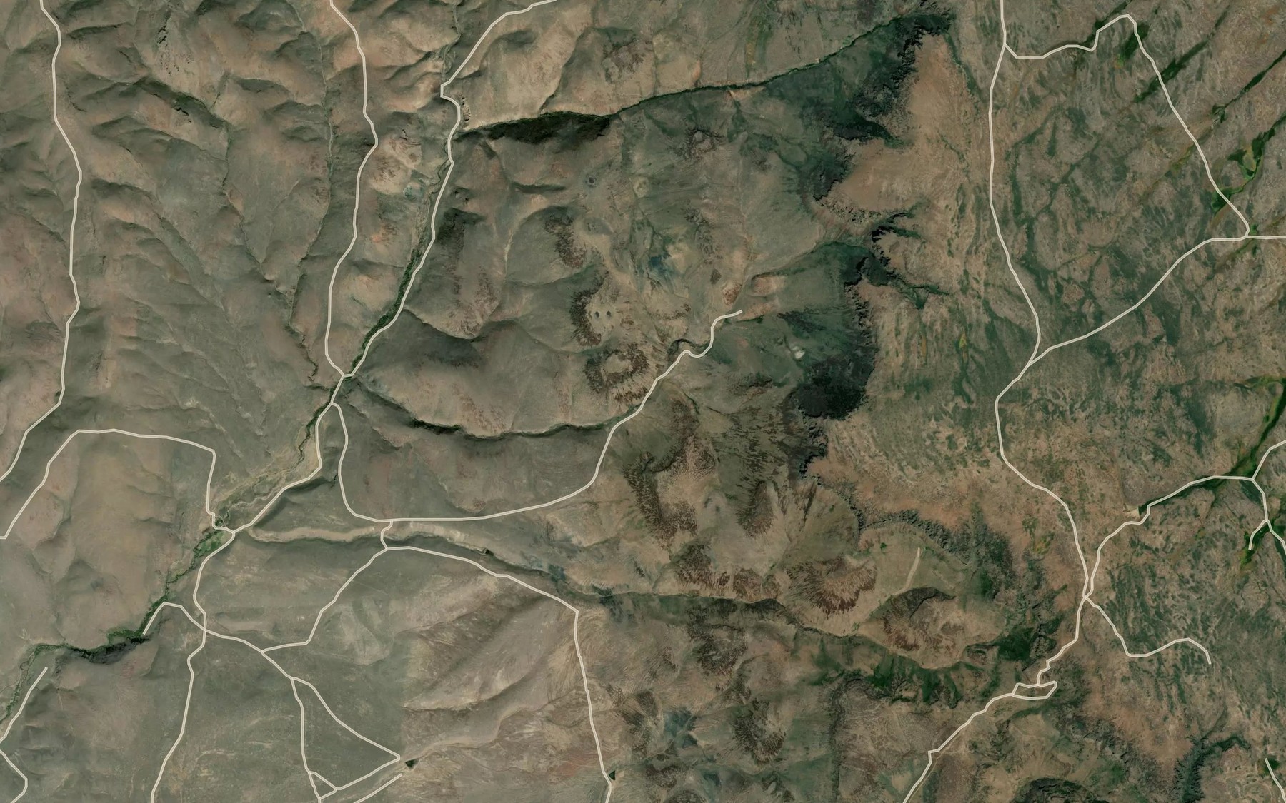 Satellite map of the Wood Spring