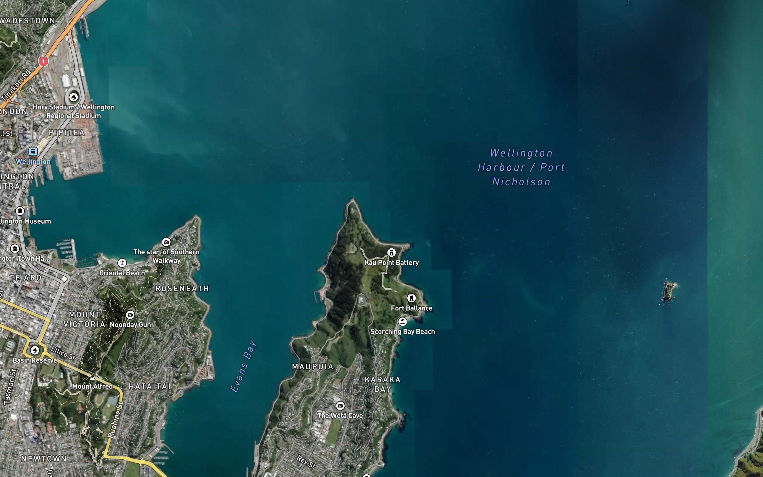 Mahanga Bay