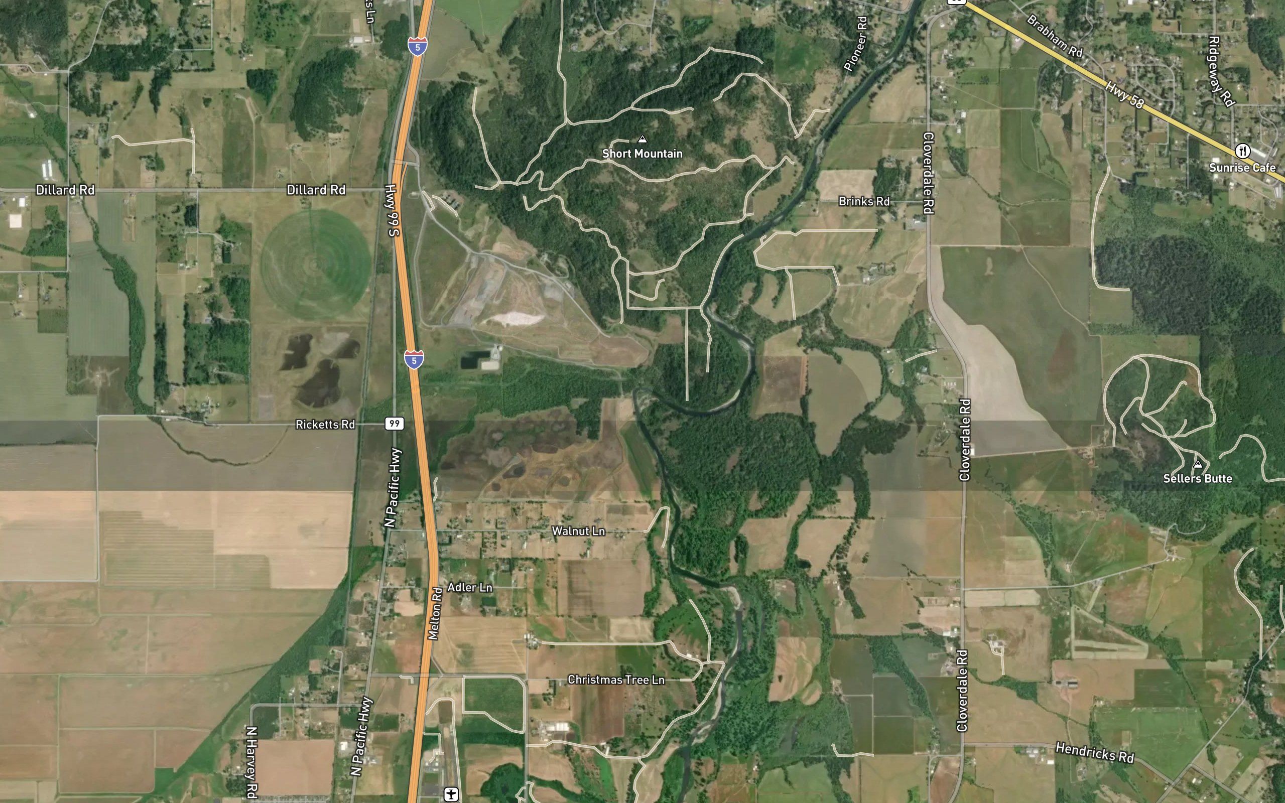 Camas Swale Creek