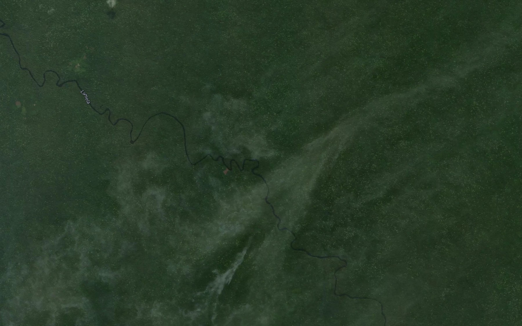 Satellite map of the Lukuhu