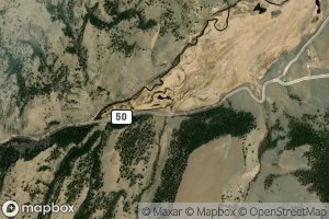 Satellite map of the Pasture Creek