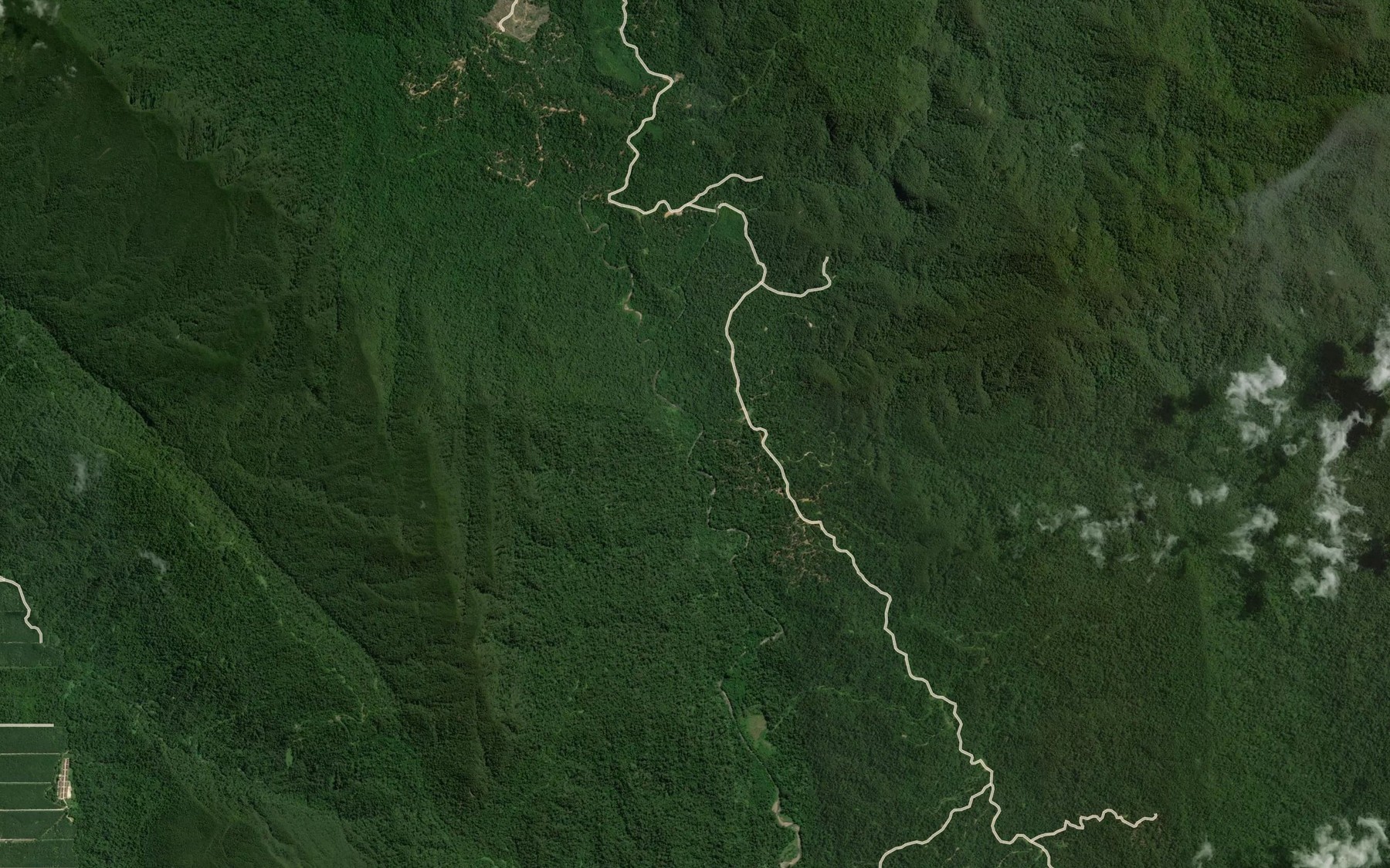 Satellite map of the Aek Andarihit