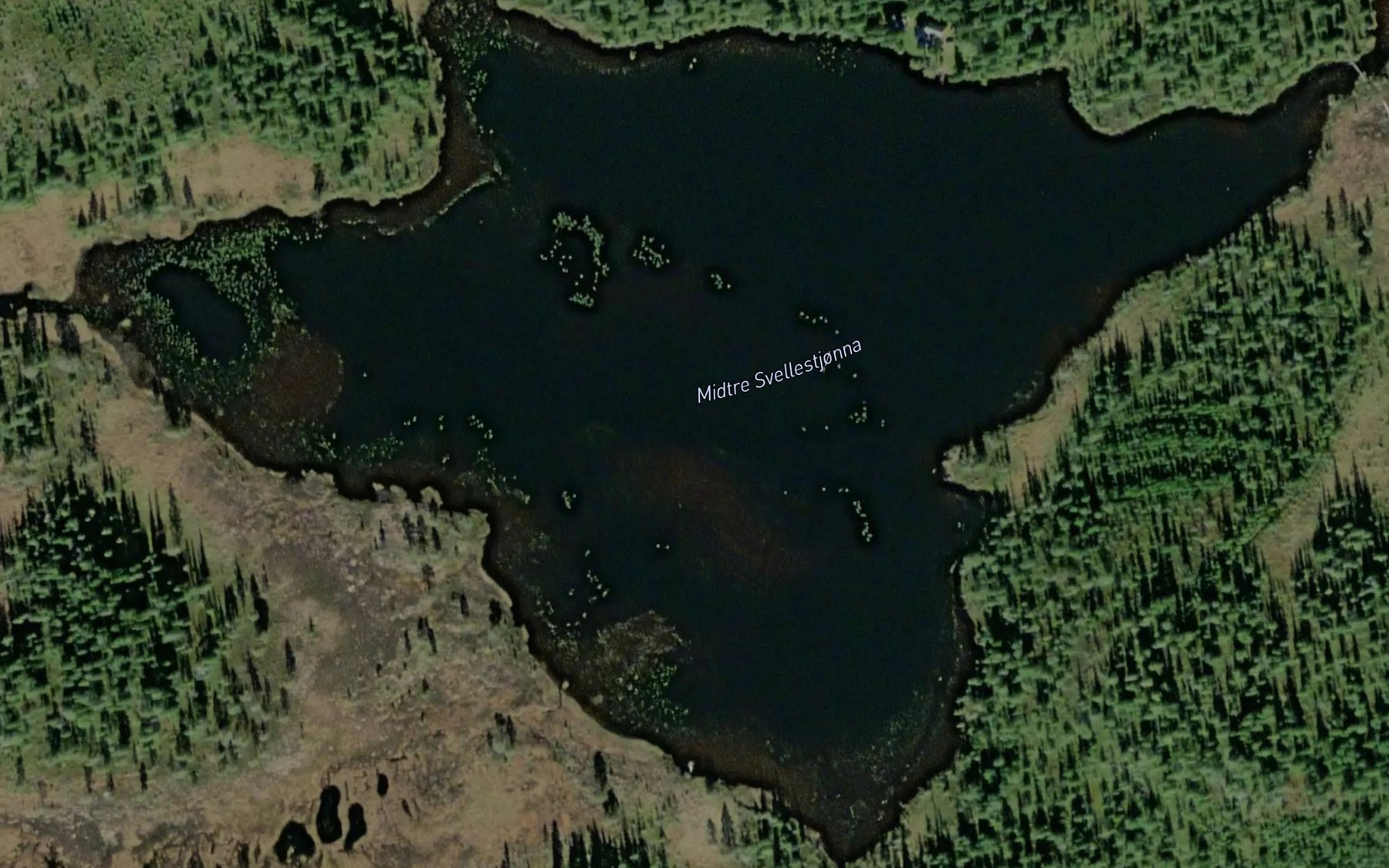 Satellite map of the Svellestjornin,midtre