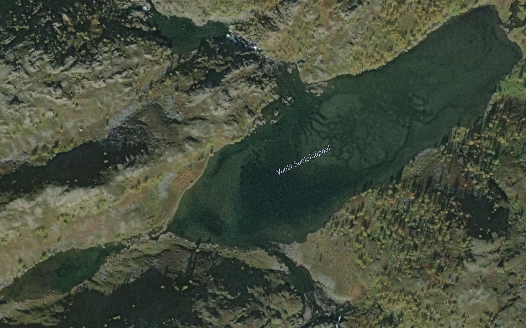 Satellite map of the Suoluluobbal,vuolit