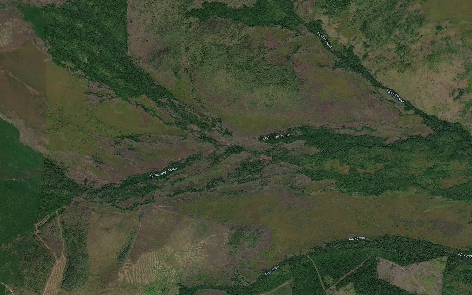 Satellite map of the Pologiy