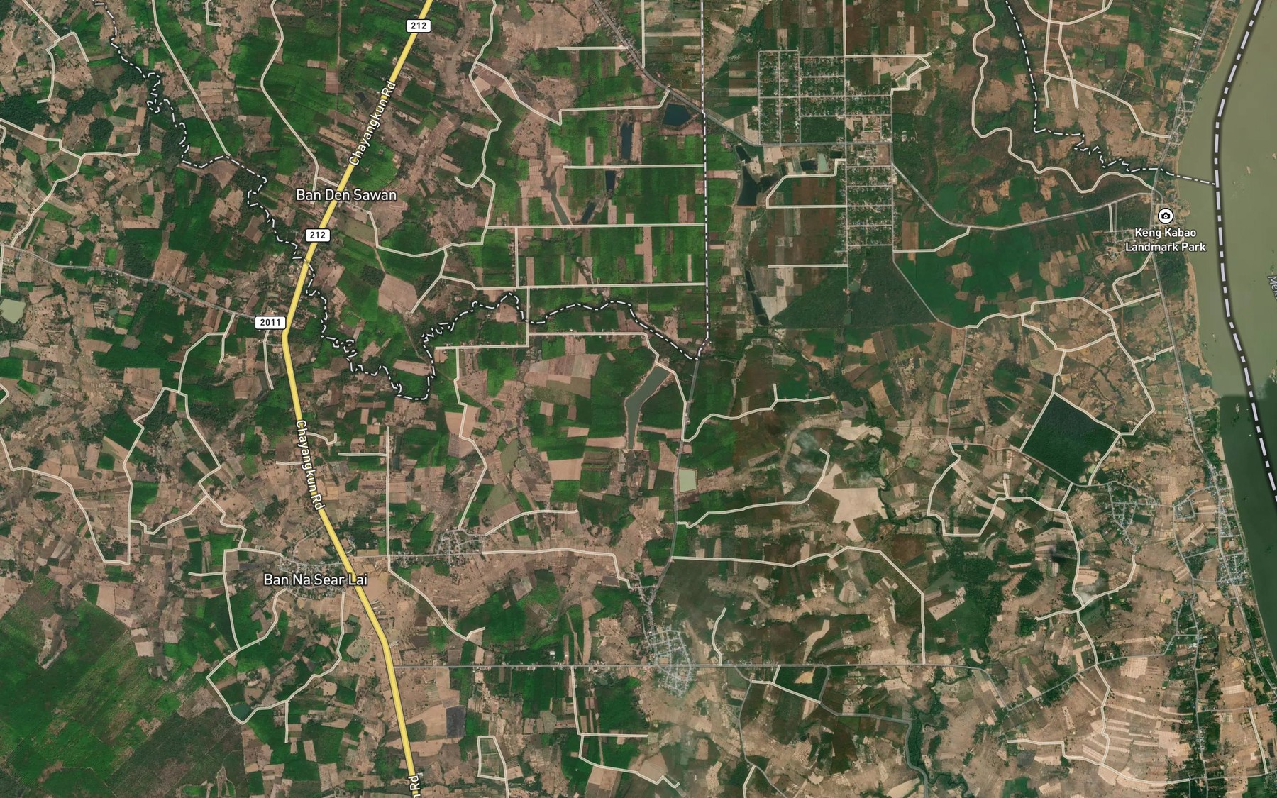 Satellite map of the Ang Kep Nam Nong Mek