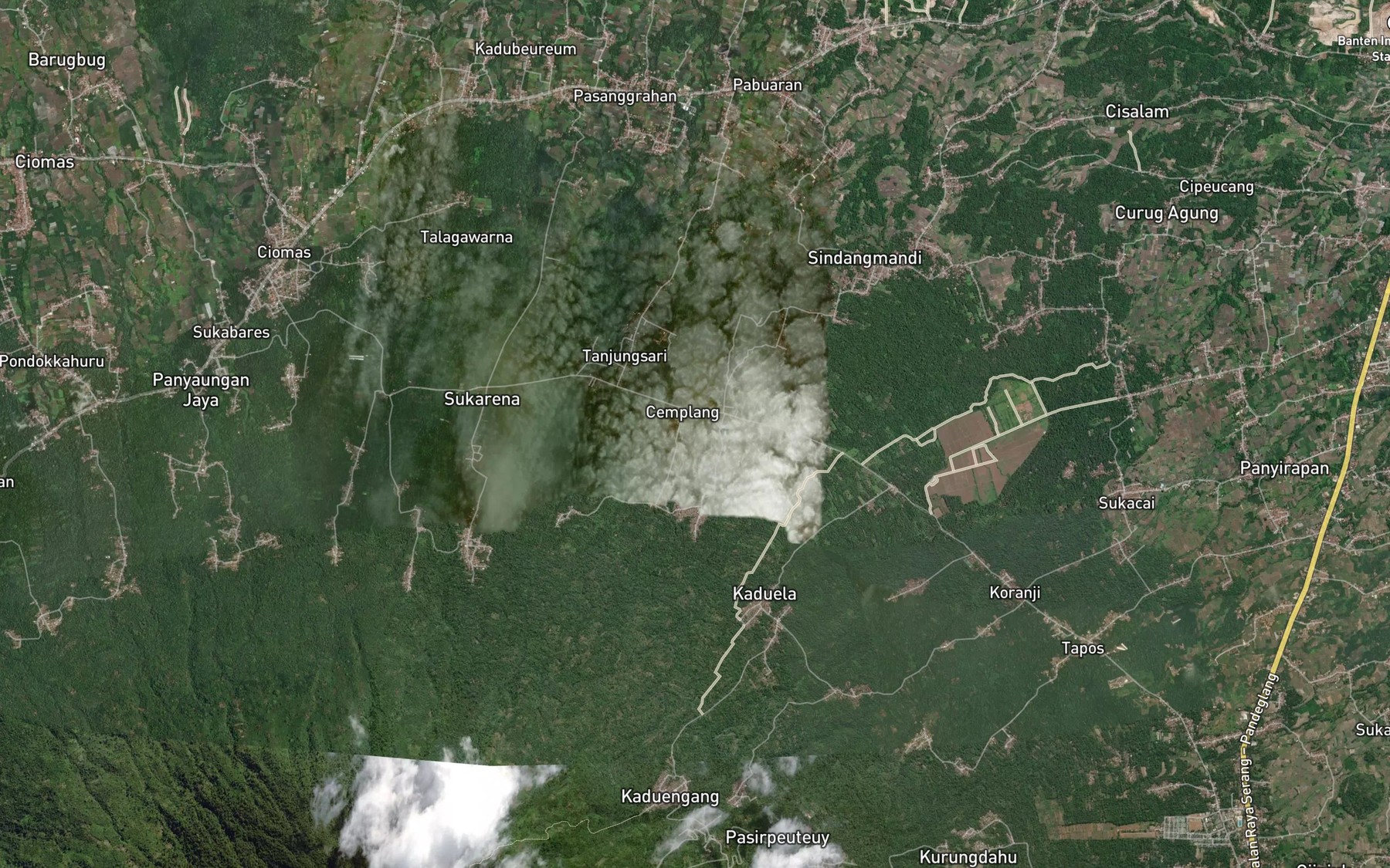 Satellite map of the Ci Kadupigur