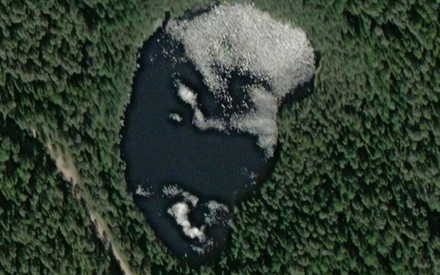 Satellite map of the Pieni-Huosio