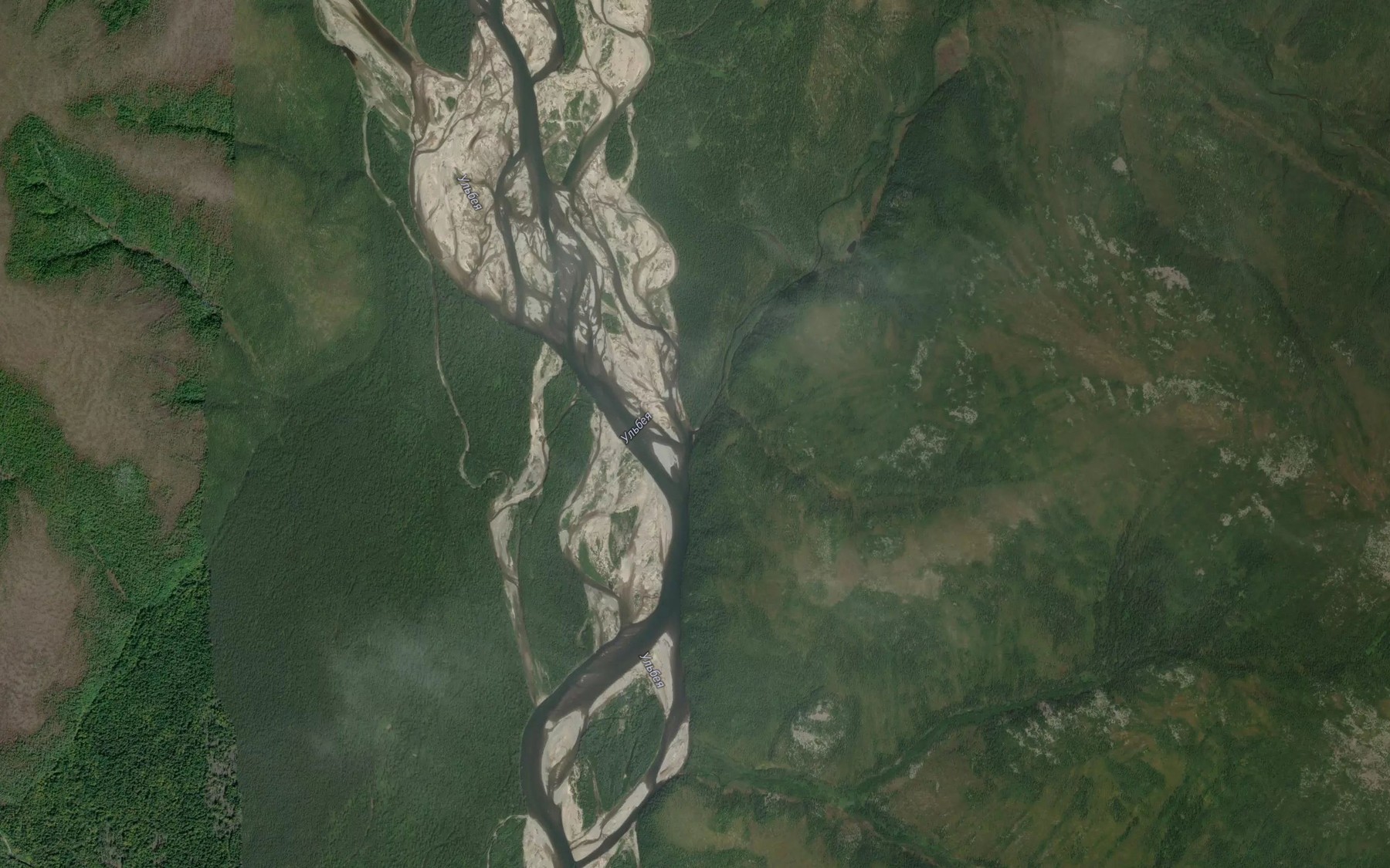 Satellite map of the Ugol'nyy