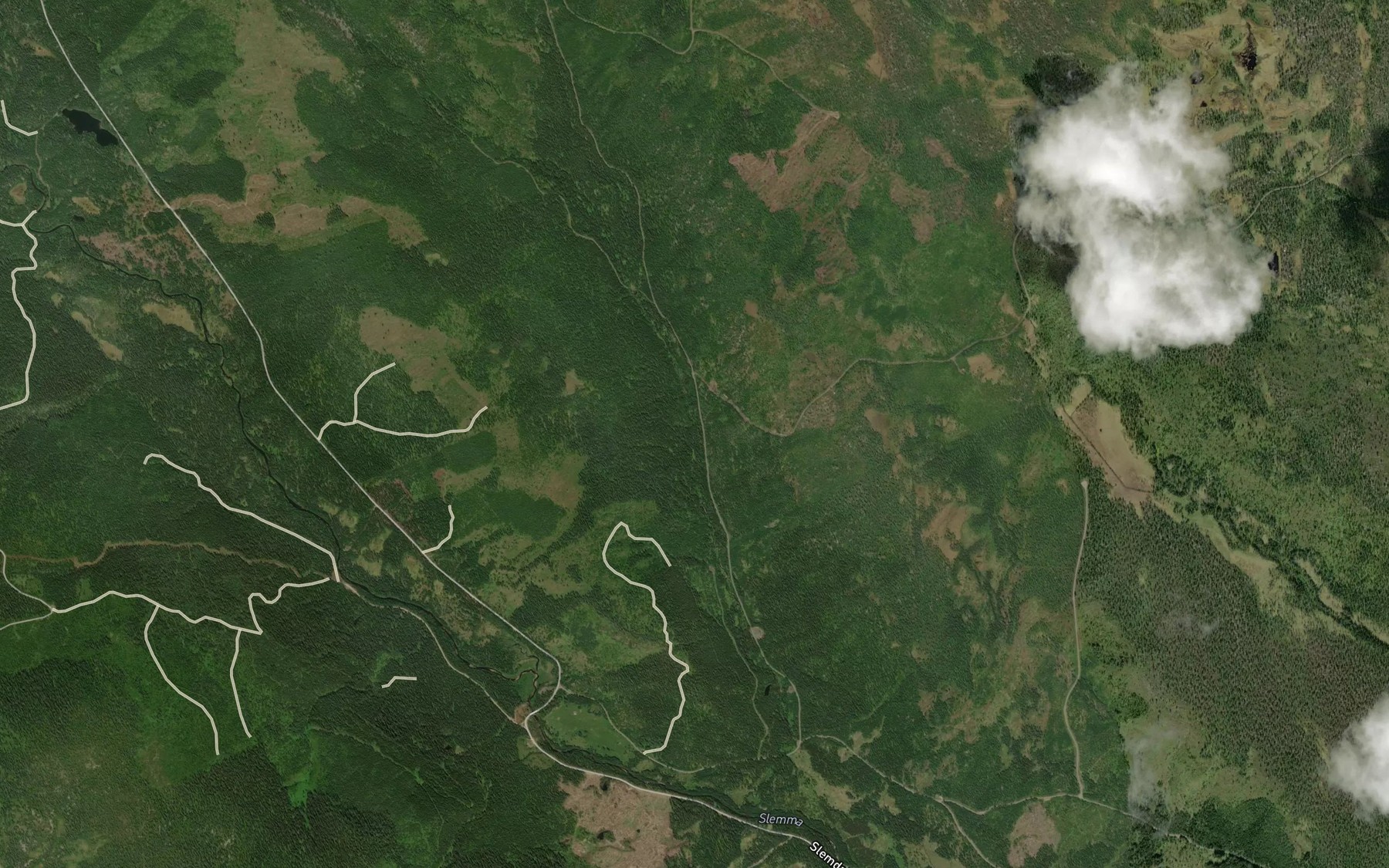 Satellite map of the Pottbekken