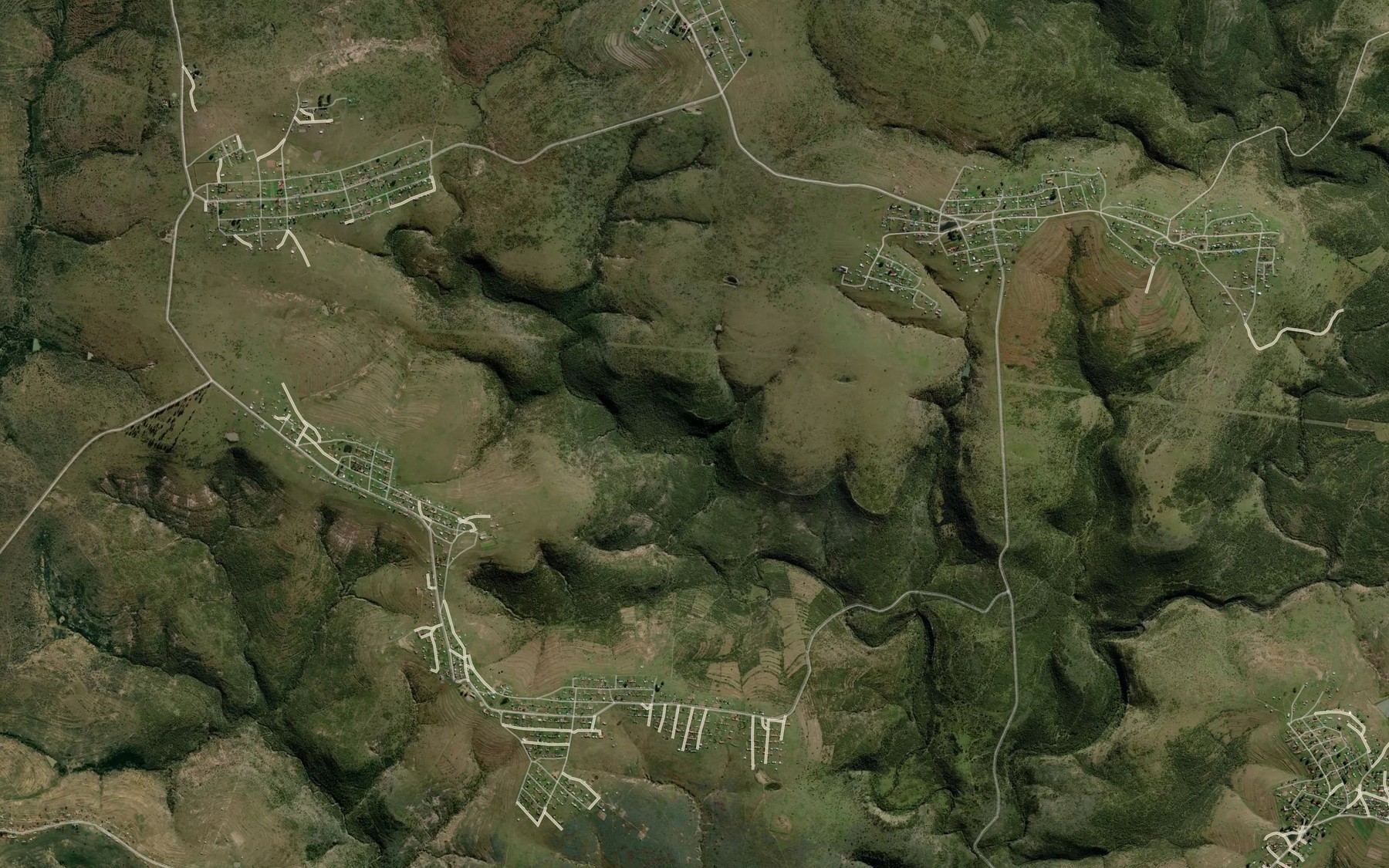 Satellite map of the Mnqaba