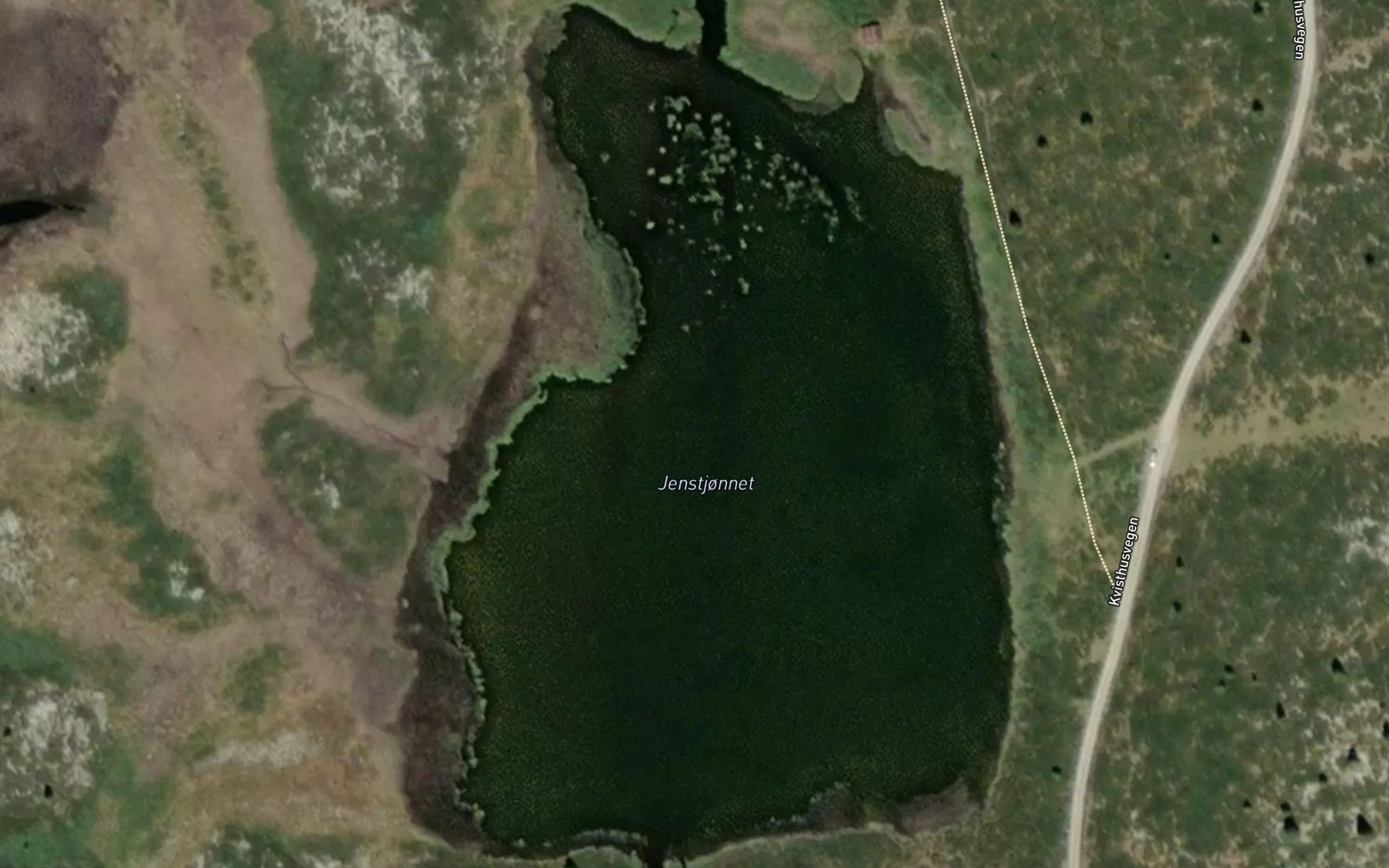 Satellite map of the Jenstjornet