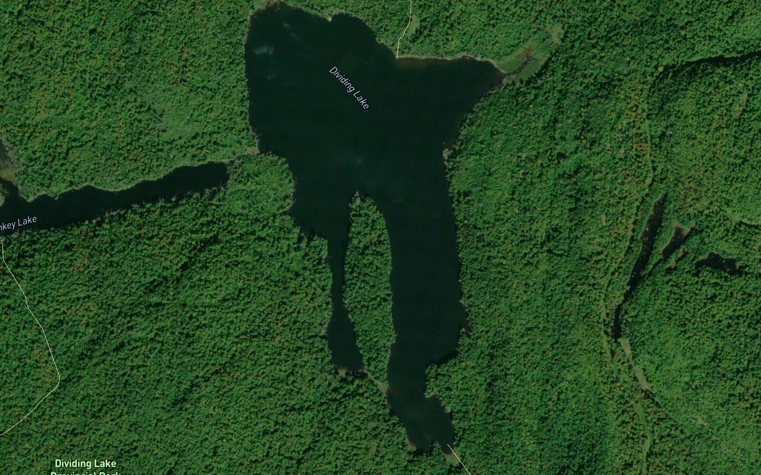 Dividing Lake