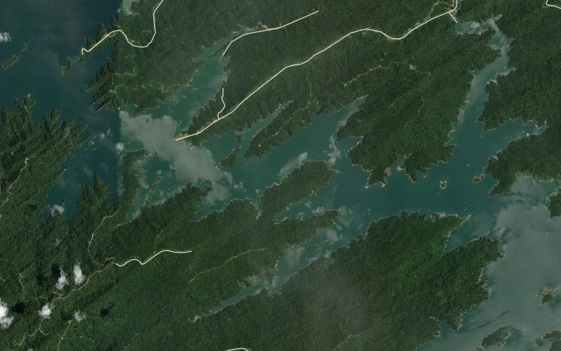 Satellite map of the Sungai Sunan
