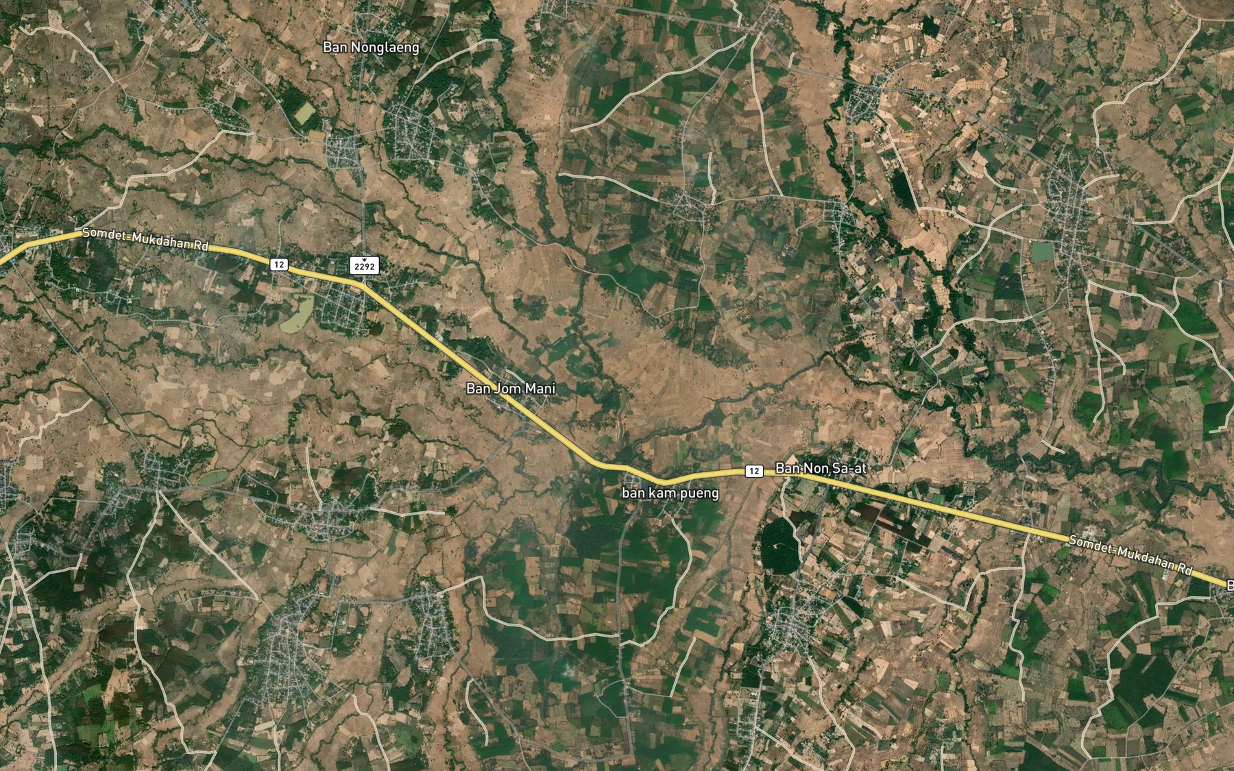 Satellite map of the Huai Yang