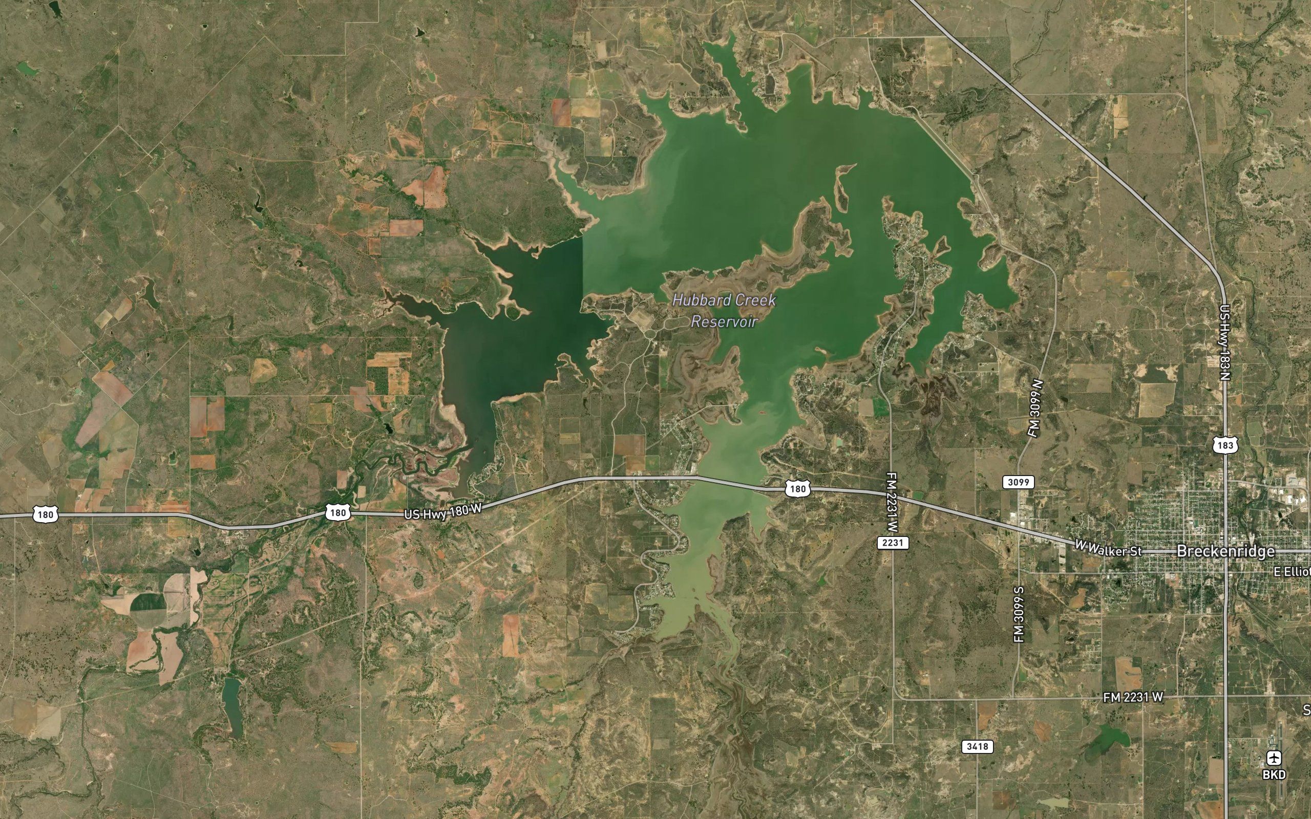 Hubbard Creek Reservoir
