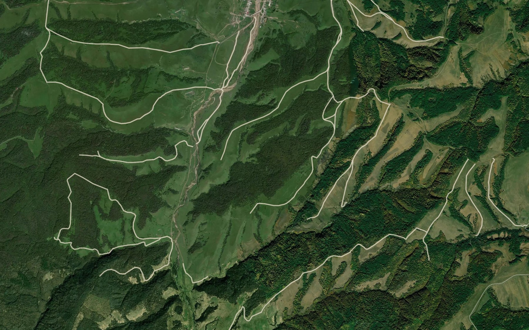 Satellite map of the Balka Kumyzovaya