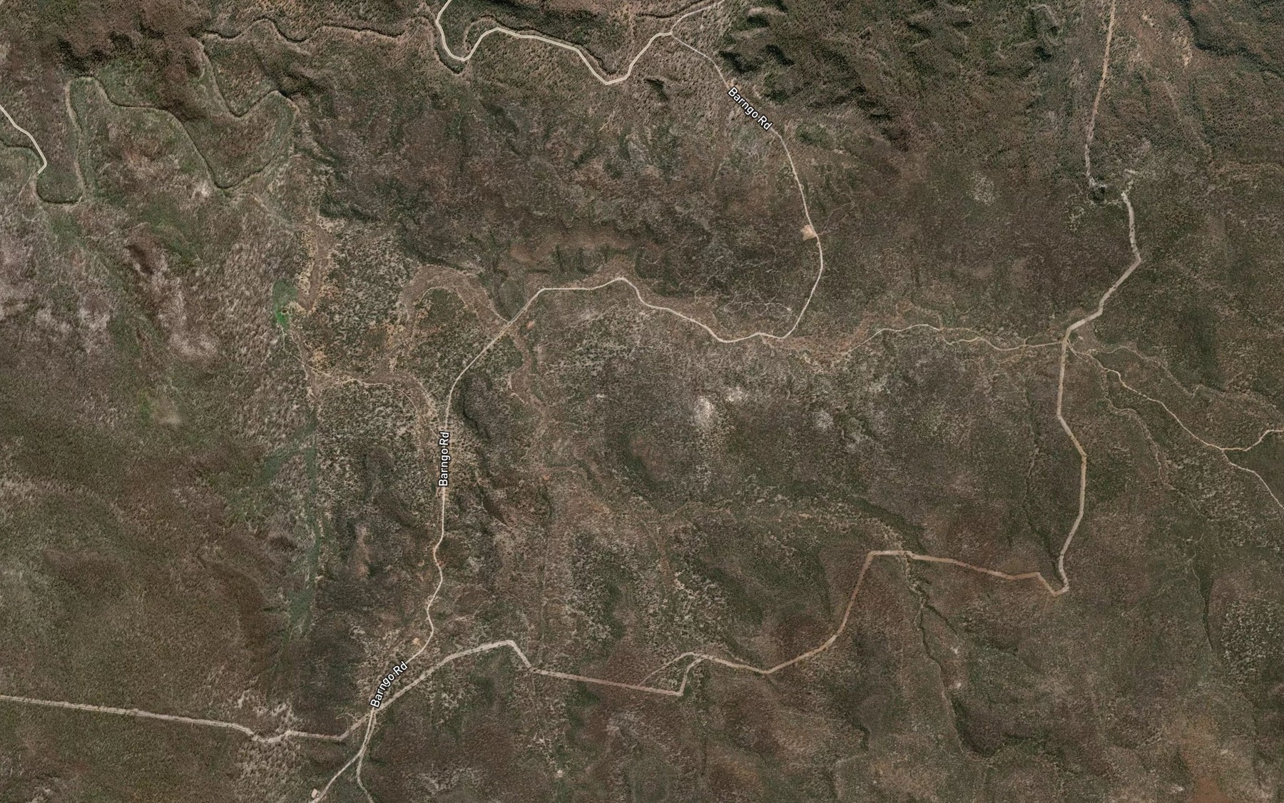 Satellite map of the Murphy Creek