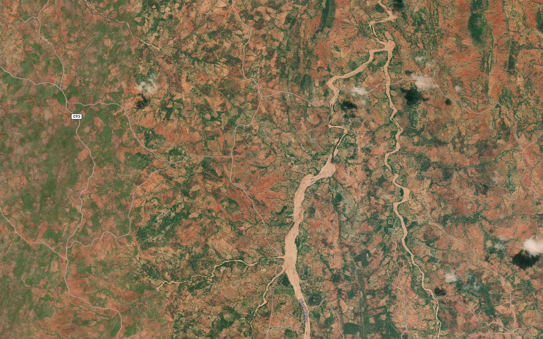 Satellite map of the Kasalungi