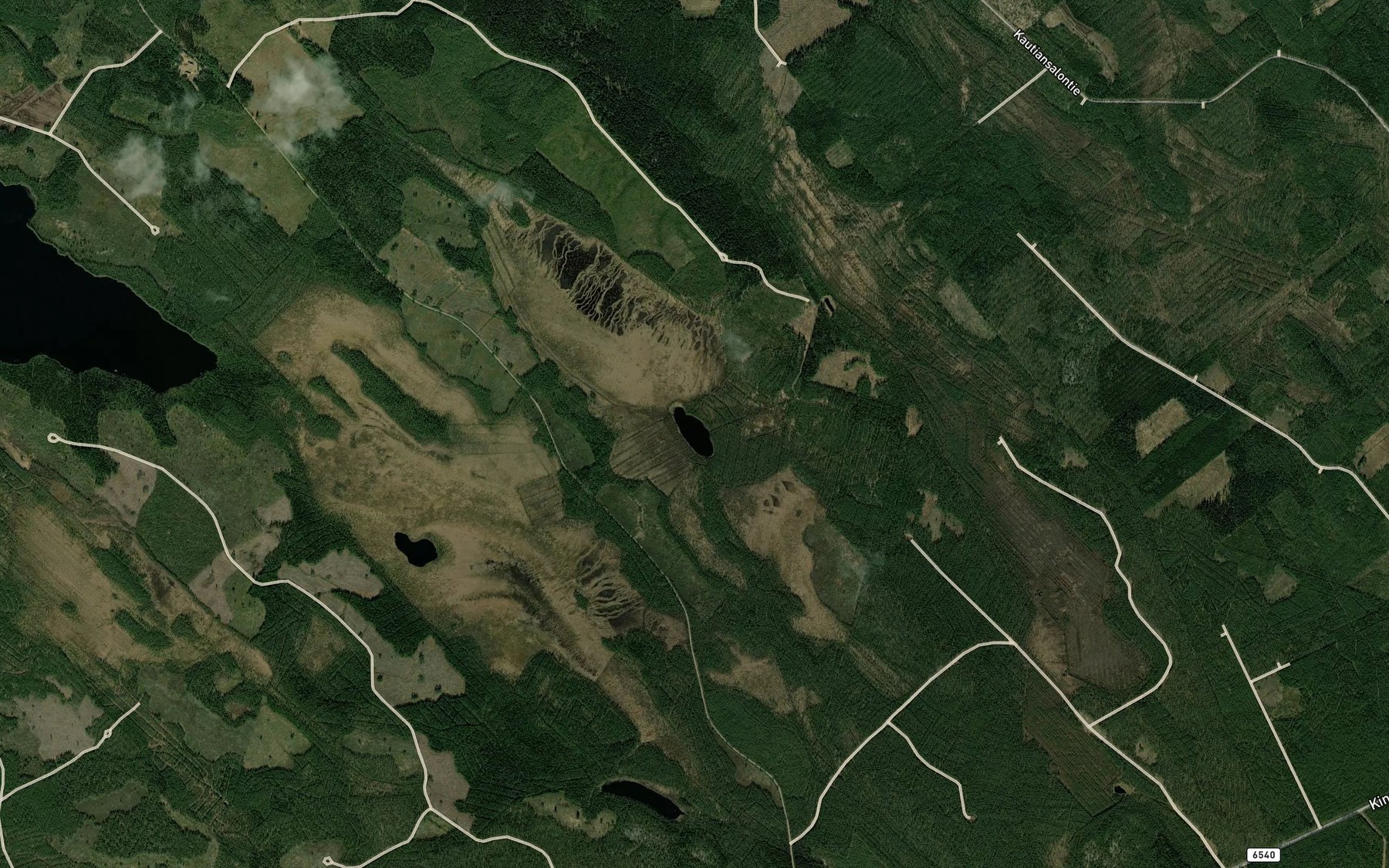 Satellite map of the Joutsenlampi