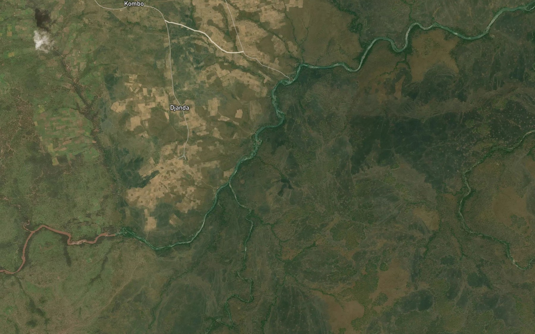 Satellite map of the Djivorke
